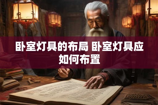 卧室灯具的布局 卧室灯具应如何布置