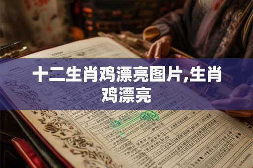 十二生肖鸡漂亮图片,生肖鸡漂亮