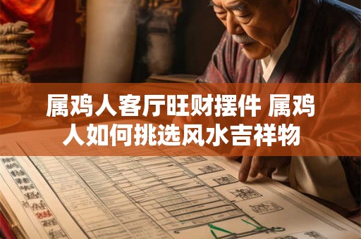 属鸡人客厅旺财摆件 属鸡人如何挑选风水吉祥物