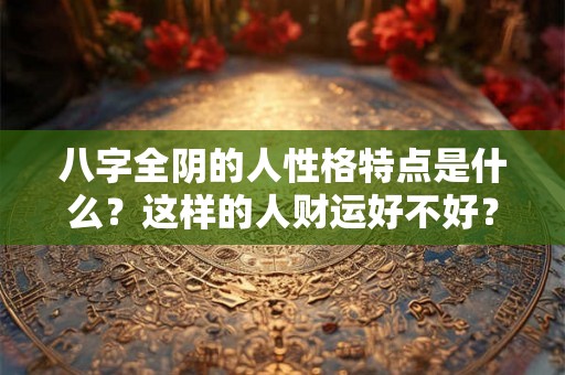 八字全阴的人性格特点是什么？这样的人财运好不好？