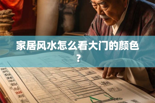 家居风水怎么看大门的颜色? 家居风水怎么看大门的颜色?