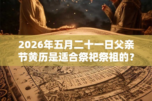 2026年五月二十一日父亲节黄历是适合祭祀祭祖的？