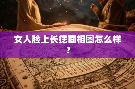 女人脸上长痣面相图怎么样? 女人脸上长痣面相图怎么样?