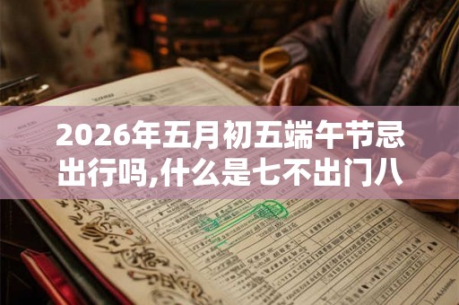 2026年五月初五端午节忌出行吗,什么是七不出门八不归家