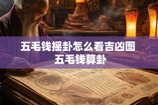 五毛钱摇卦怎么看吉凶图  五毛钱算卦