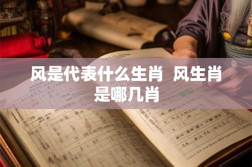 风是代表什么生肖  风生肖是哪几肖