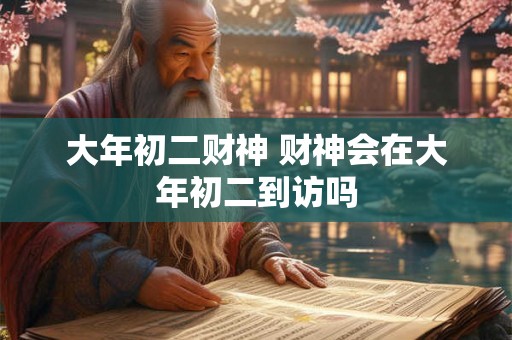 大年初二财神 财神会在大年初二到访吗