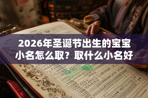 2026年圣诞节出生的宝宝小名怎么取?取什么小名好? 2026年圣诞节出生的宝宝小名怎么取?取什么小名好?