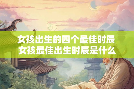 女孩出生的四个最佳时辰 女孩最佳出生时辰是什么
