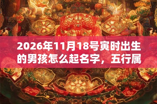 2026年11月18号寅时出生的男孩怎么起名字，五行属什么