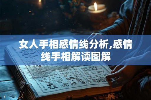 女人手相感情线分析,感情线手相解读图解