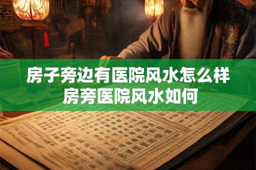 房子旁边有医院风水怎么样 房旁医院风水如何