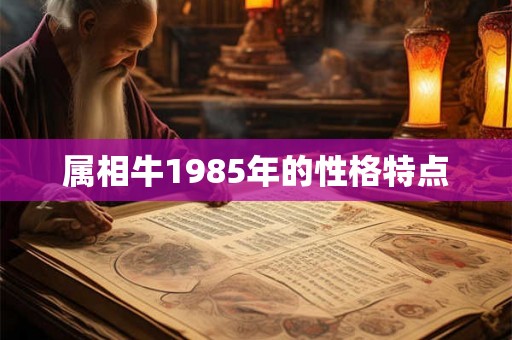属相牛1985年的性格特点