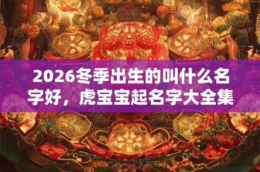 2026冬季出生的叫什么名字好,虎宝宝起名字大全集 2026冬季出生的叫什么名字好,虎宝宝起名字大全集