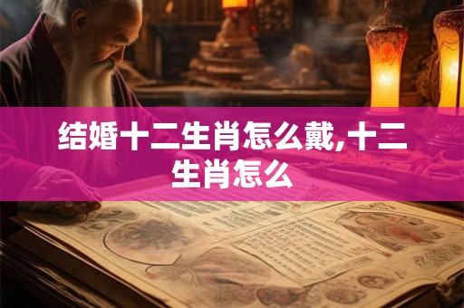 结婚十二生肖怎么戴,十二生肖怎么