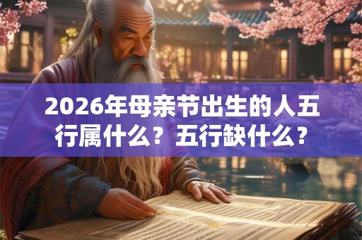 2026年母亲节出生的人五行属什么?五行缺什么? 2026年母亲节出生的人五行属什么?五行缺什么?