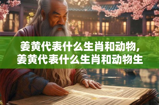 姜黄代表什么生肖和动物,姜黄代表什么生肖和动物生肖