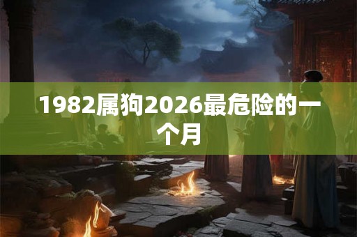 1982属狗2026最危险的一个月 1982属狗2026最危险的一个月