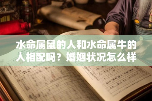 水命属鼠的人和水命属牛的人相配吗？婚姻状况怎么样？