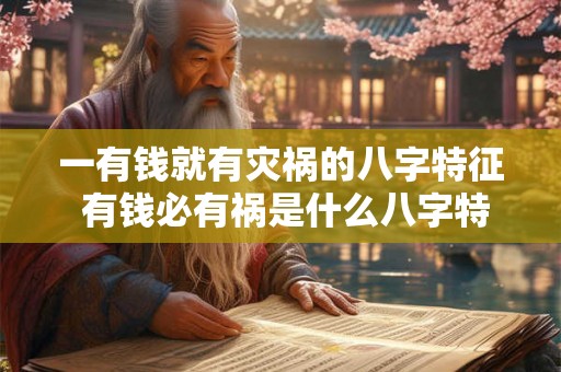 一有钱就有灾祸的八字特征 有钱必有祸是什么八字特征