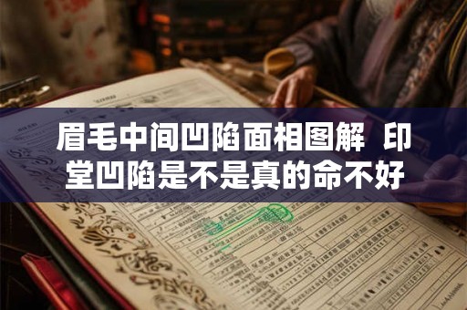 眉毛中间凹陷面相图解  印堂凹陷是不是真的命不好