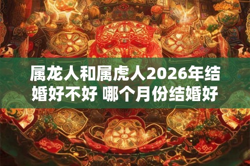 属龙人和属虎人2026年结婚好不好 哪个月份结婚好