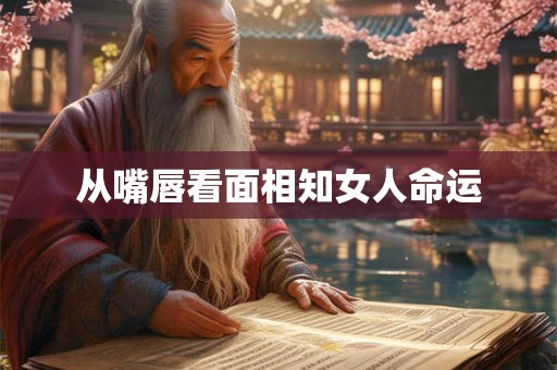 从嘴唇看面相知女人命运