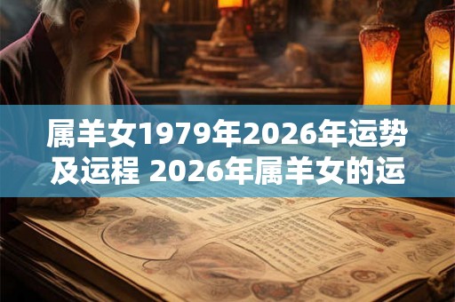 属羊女1979年2026年运势及运程 2026年属羊女的运势如何 属羊女1979年2026年运势及运程 2026年属羊女的运势如何