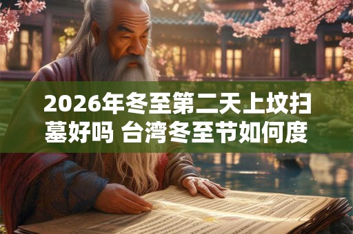 2026年冬至第二天上坟扫墓好吗 台湾冬至节如何度过 2026年冬至第二天上坟扫墓好吗 台湾冬至节如何度过