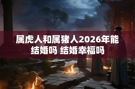 属虎人和属猪人2026年能结婚吗 结婚幸福吗 属虎人和属猪人2026年能结婚吗 结婚幸福吗