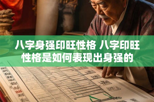八字身强印旺性格 八字印旺性格是如何表现出身强的