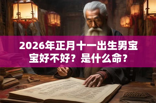 2026年正月十一出生男宝宝好不好?是什么命? 2026年正月十一出生男宝宝好不好?是什么命?