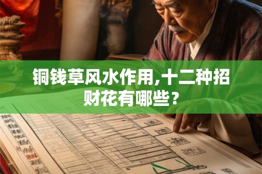 铜钱草风水作用,十二种招财花有哪些? 铜钱草风水作用,十二种招财花有哪些?