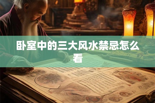 卧室中的三大风水禁忌怎么看 卧室中的三大风水禁忌怎么看