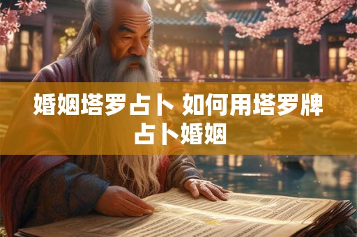 婚姻塔罗占卜 如何用塔罗牌占卜婚姻