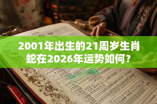 2001年出生的21周岁生肖蛇在2026年运势如何？
