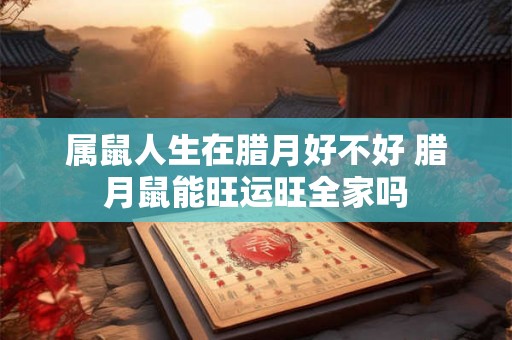 属鼠人生在腊月好不好 腊月鼠能旺运旺全家吗 属鼠人生在腊月好不好 腊月鼠能旺运旺全家吗