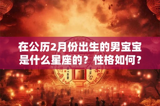 在公历2月份出生的男宝宝是什么星座的？性格如何？