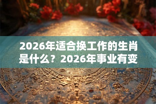 2026年适合换工作的生肖是什么？2026年事业有变动的生肖
