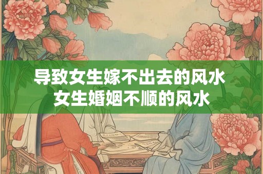 导致女生嫁不出去的风水 女生婚姻不顺的风水