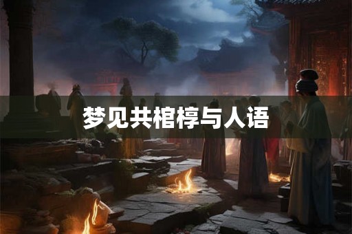 梦见共棺椁与人语