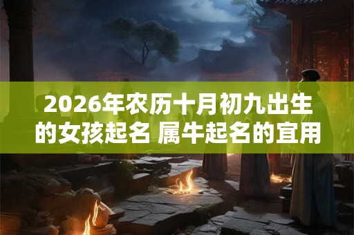 2026年农历十月初九出生的女孩起名 属牛起名的宜用字