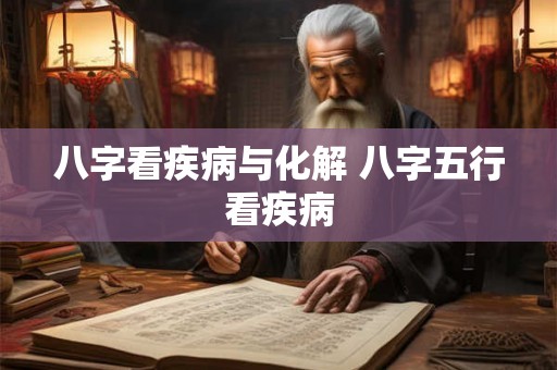 八字看疾病与化解 八字五行看疾病