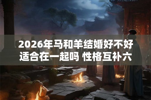 2026年马和羊结婚好不好适合在一起吗 性格互补六合婚姻