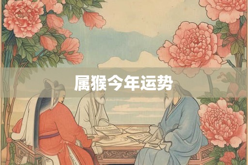 属猴今年运势