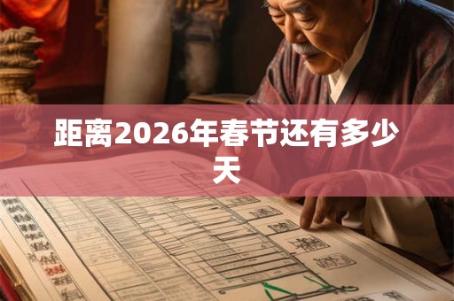 距离2026年春节还有多少天