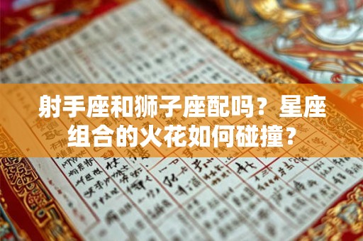 射手座和狮子座配吗?星座组合的火花如何碰撞? 射手座和狮子座配吗?星座组合的火花如何碰撞?