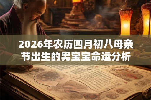 2026年农历四月初八母亲节出生的男宝宝命运分析
