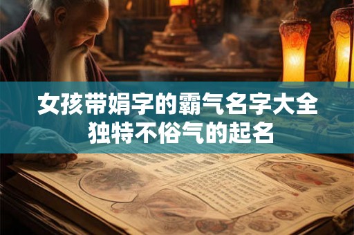女孩带娟字的霸气名字大全 独特不俗气的起名