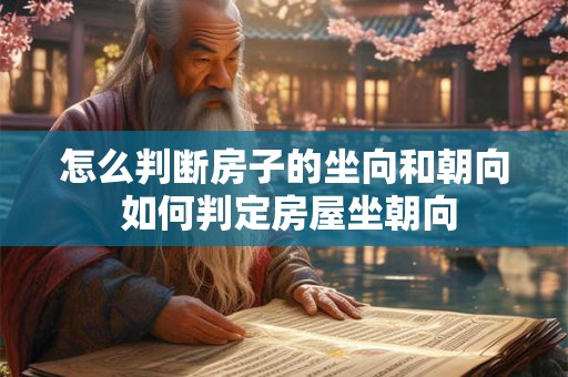 怎么判断房子的坐向和朝向 如何判定房屋坐朝向